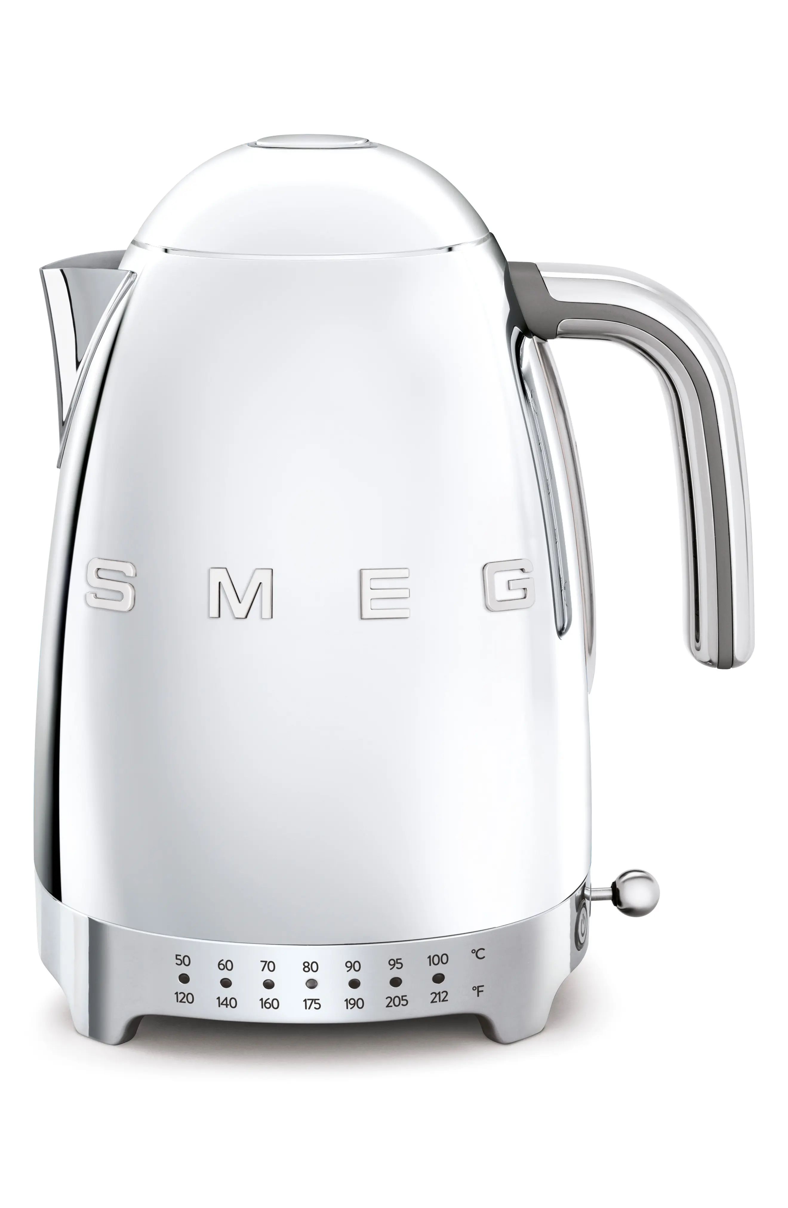 Smeg '50S Retro Style Variable Temperature Electric Kettle, Size One Size - Metallic | Nordstrom