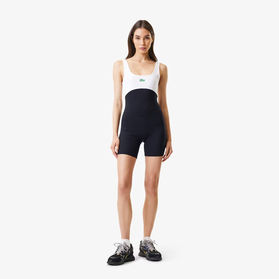 Women's Lacoste x Bandier All Motion Coloblock 6" Bodysuit | Lacoste (US)
