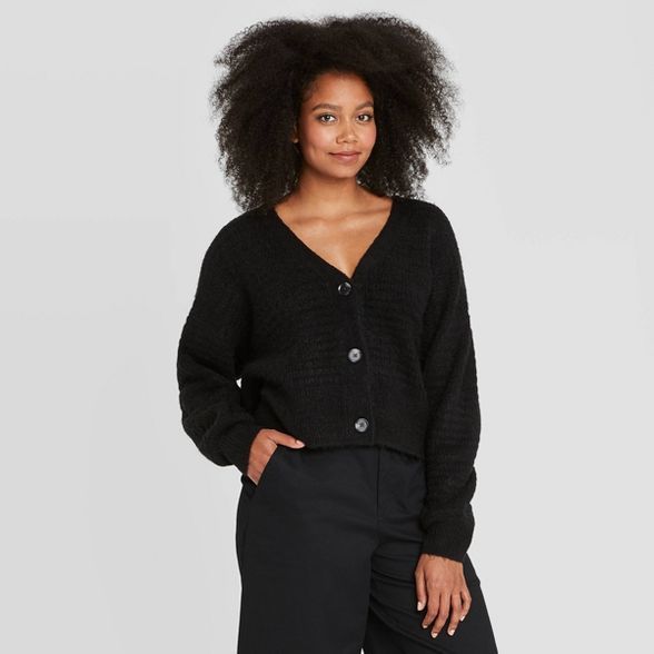 Women's Puff Button-Front Cardigan - Prologue™ | Target