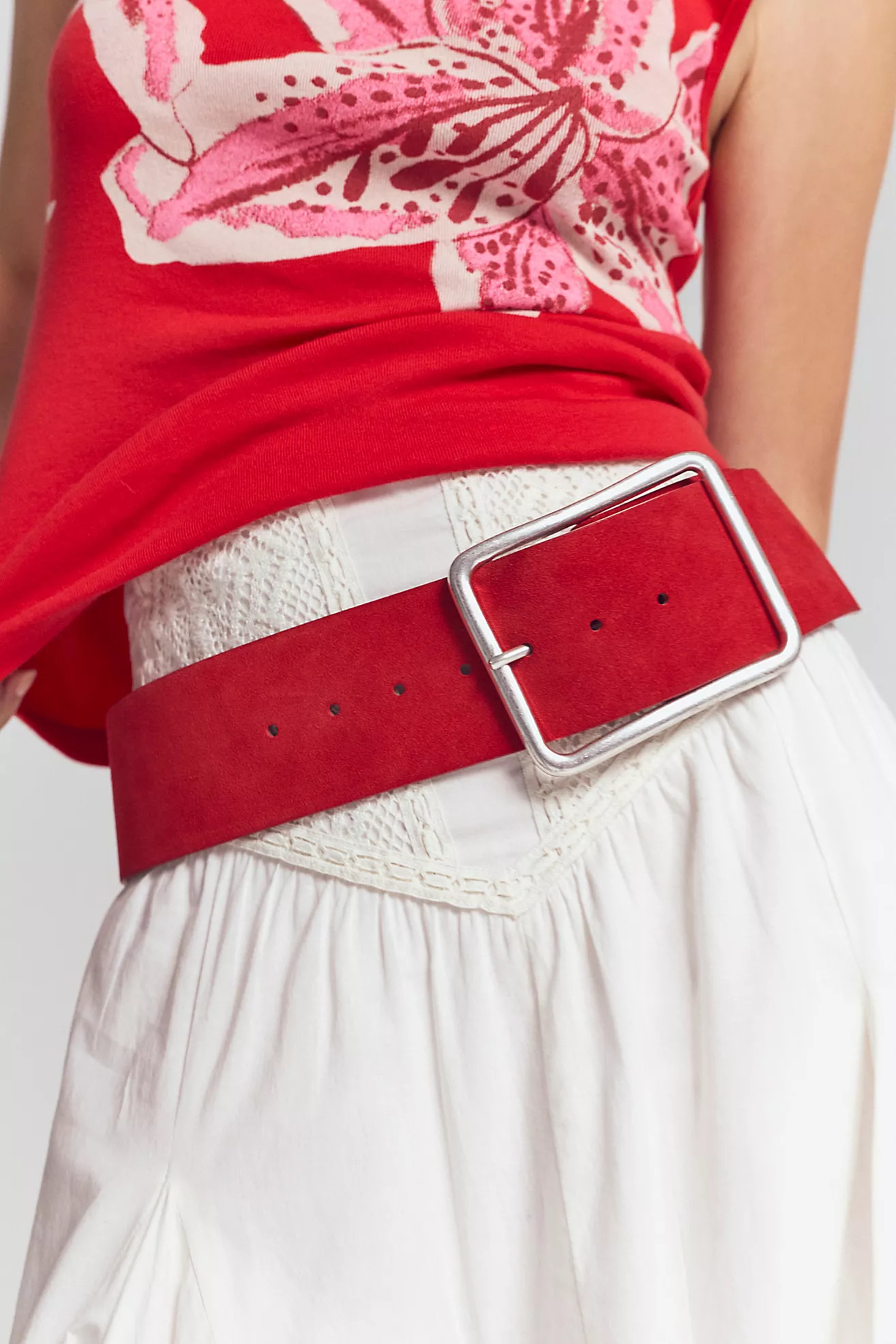 Suede Hex Hip Belt | Free People (Global - UK&FR Excluded)