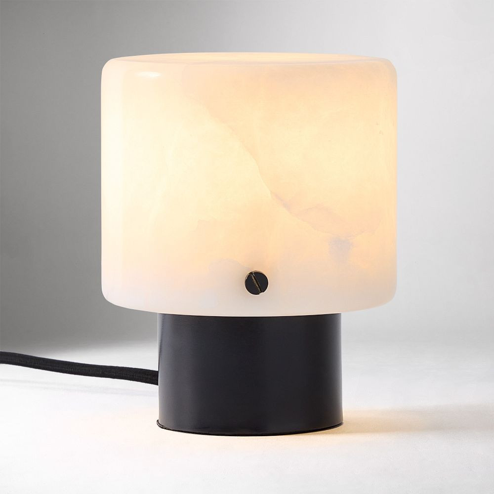 Suki Alabaster Table Lamp (6") | West Elm (US)