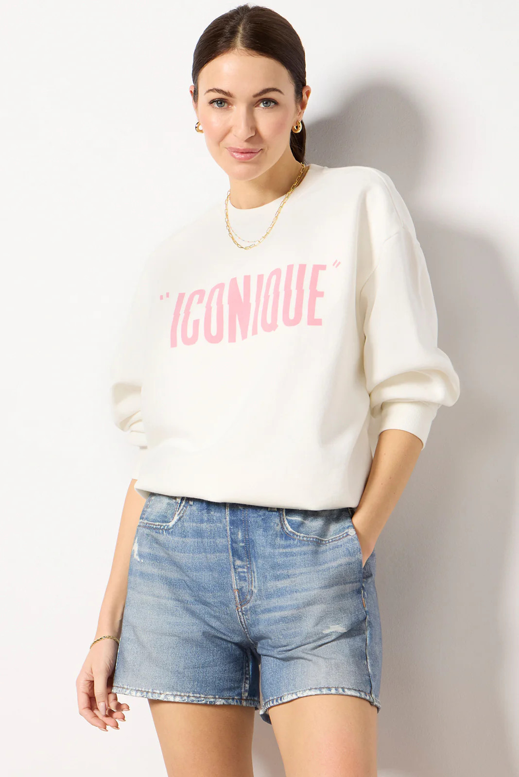 Iconique Oversized Sweatshirt | Evereve