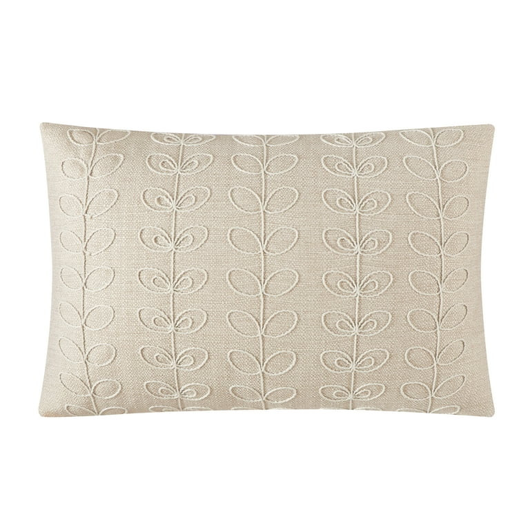 Mainstays Oblong Ivory Tonal Pillow, 14" x 20" | Walmart (US)