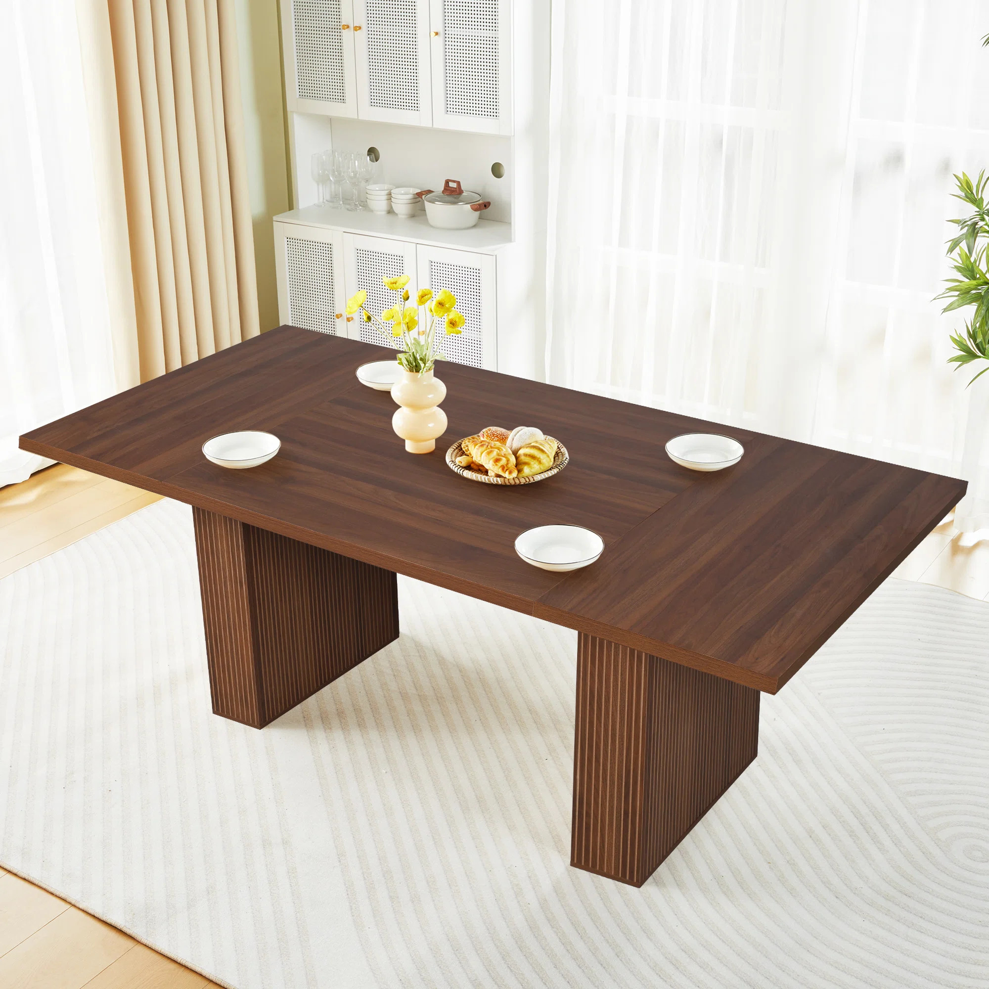 Ebern Designs Corenda Rectangular Dining Table & Reviews | Wayfair | Wayfair North America
