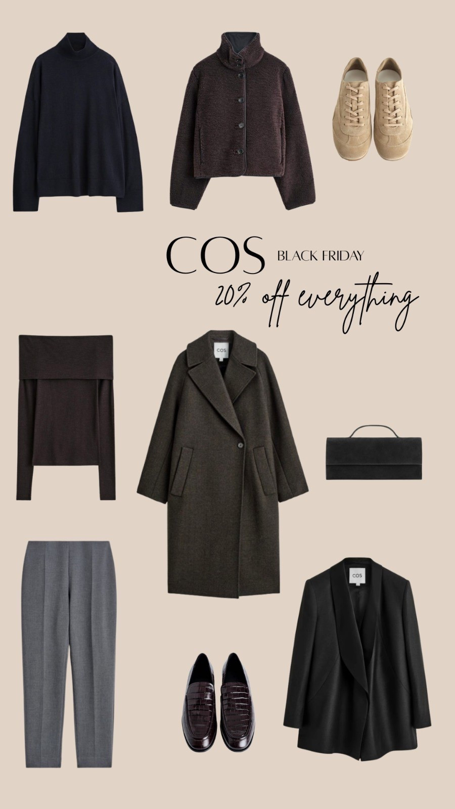 20% off everything COS! Capsule wardrobe staples!

#LTKuk #LTKCyberWeek #LTKwinter