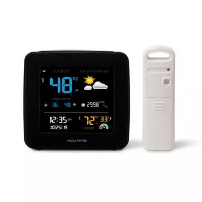 AcuRite Color Weather Forecaster with Temperature and Humidity | Tractor Supply