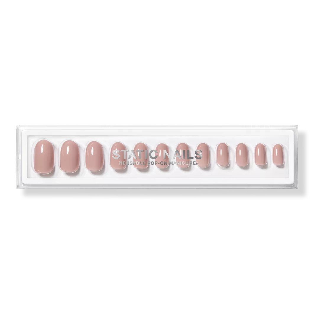 Peony Round Reusable Pop-On Manicures | Ulta