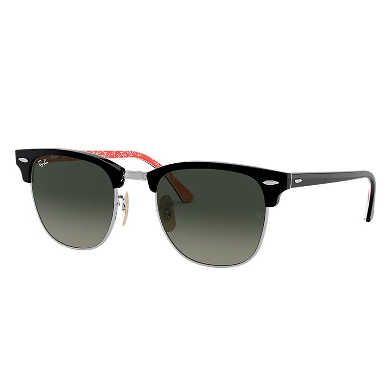 Ray-Ban Clubmaster @Collection Black Sunglasses, Gray Lenses - Rb3016 | Ray-Ban (US)