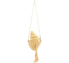 Thick Chains Rattan Conch Women Shoulder Bags Design Wicker Woven Handbags Summer Beach Straw Bag... | Amazon (CA)