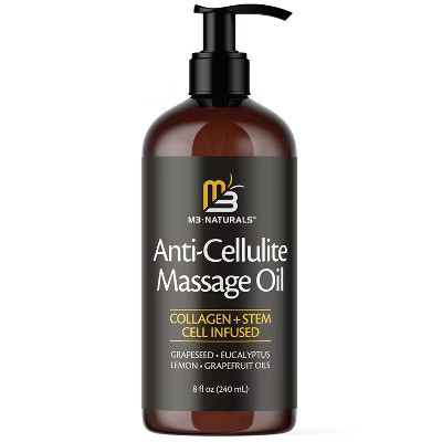 Cellulite Massage Oil, Skin Tightening Body Oil, Smooths Skin, M3, Grapefruit & Lemon, 8 fl oz | Target