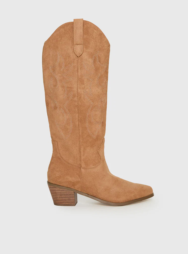 Billini Urson Boots Tan | Princess Polly US