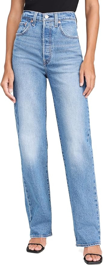 Levi's Women's Ribcage Full Length Jeans | Amazon (US)