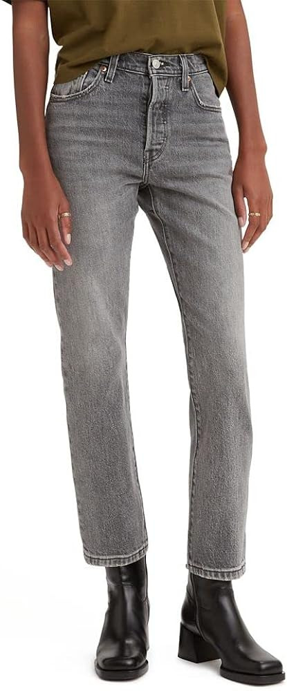 Levi's Women's Premium 501 Crop Jeans | Amazon (US)