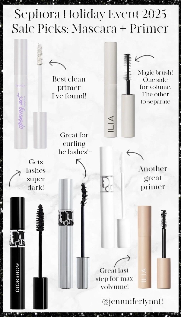 My mascaras + primes picks for the Sephora Sale. These would make a great gift too! 

#LTKGiftGuide #LTKSaleAlert #LTKBeauty