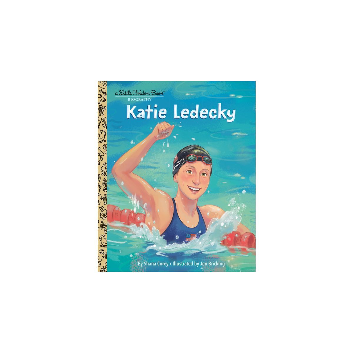 Katie Ledecky: A Little Golden Book Biography - by  Shana Corey (Hardcover) | Target