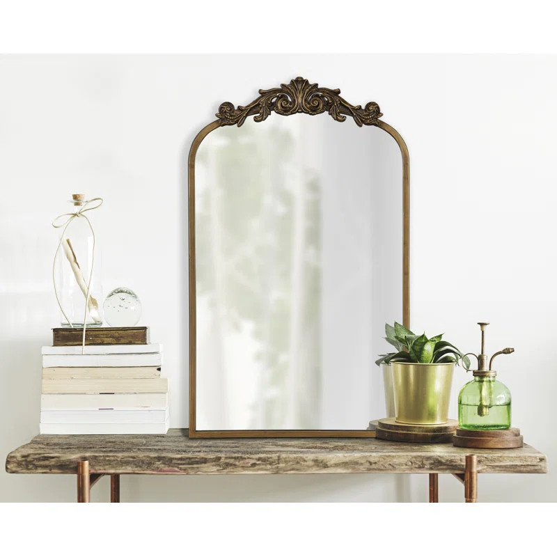 Anglo Metal Flat Wall Mirror | Wayfair North America