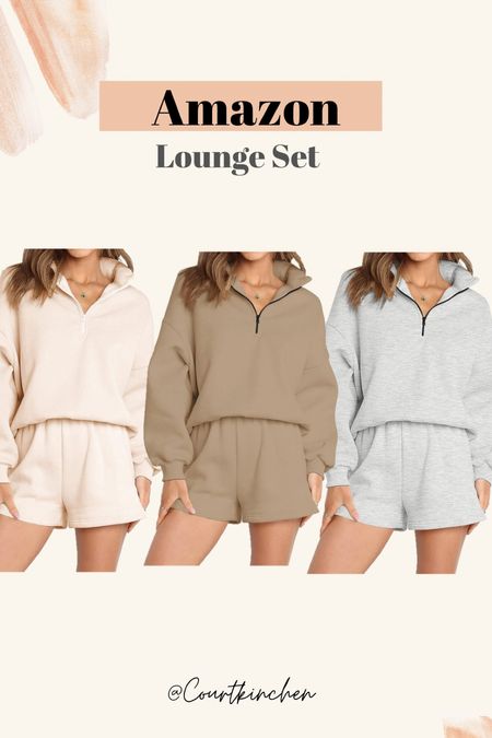 Amazon lounge set
Two piece set 
Lounge set 
Amazon fashion 
Sweat set
Comfy outfit 
Casual outfit 
Fall outfit 


#LTKunder50 #LTKstyletip