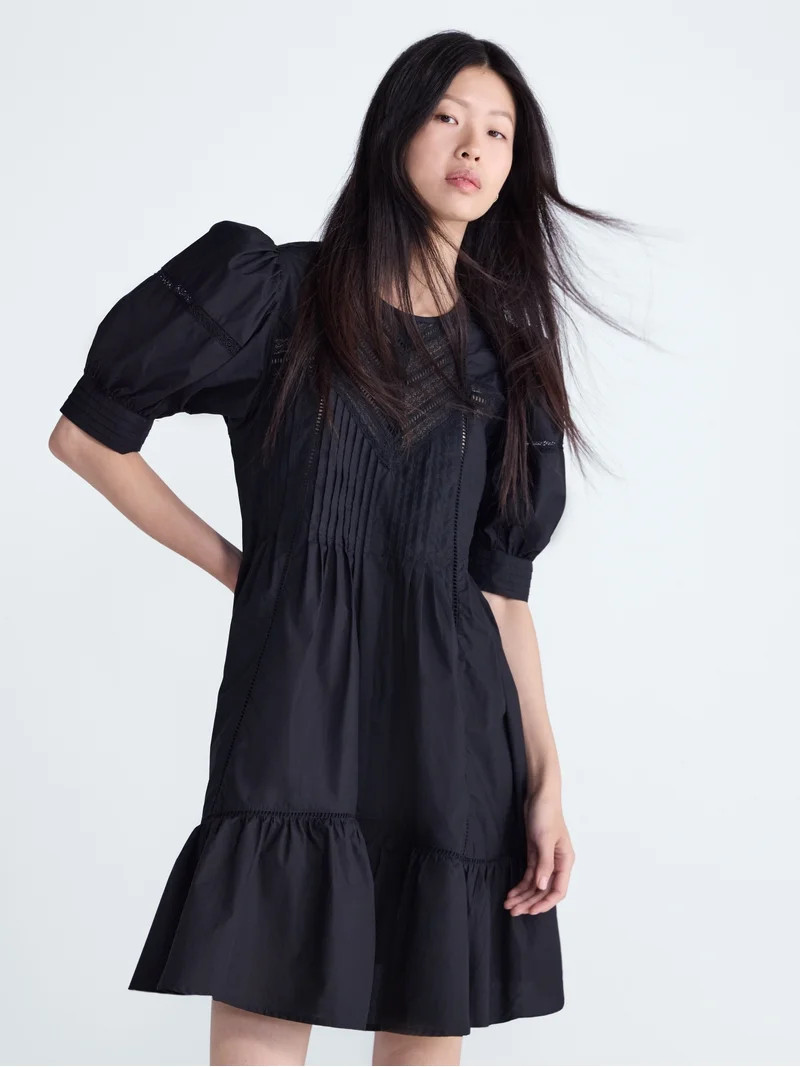 Scoop Women's Lace Mini Dress, Sixes XS-XXL | Walmart (US)