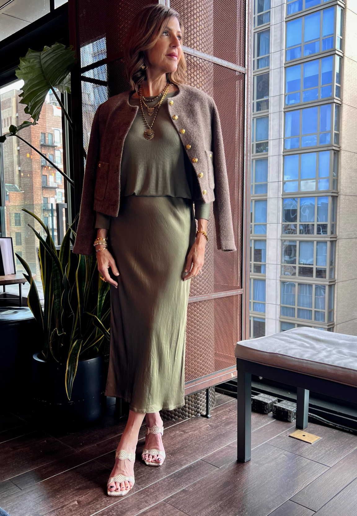 Sharing this gorgeous look that I think you would love. 

Michael Stars dress, date night dress outfit

#LTKOver40 #LTKStyleTip #LTKShoeCrush