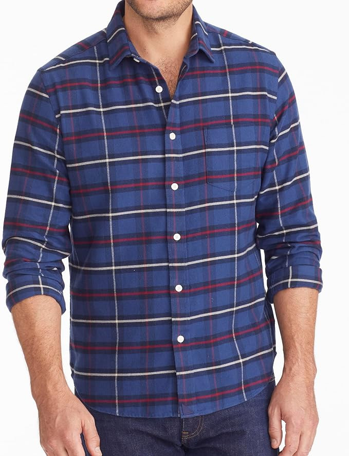 UNTUCKit Flannel Long Sleeve Button Down Shirt | Amazon (US)