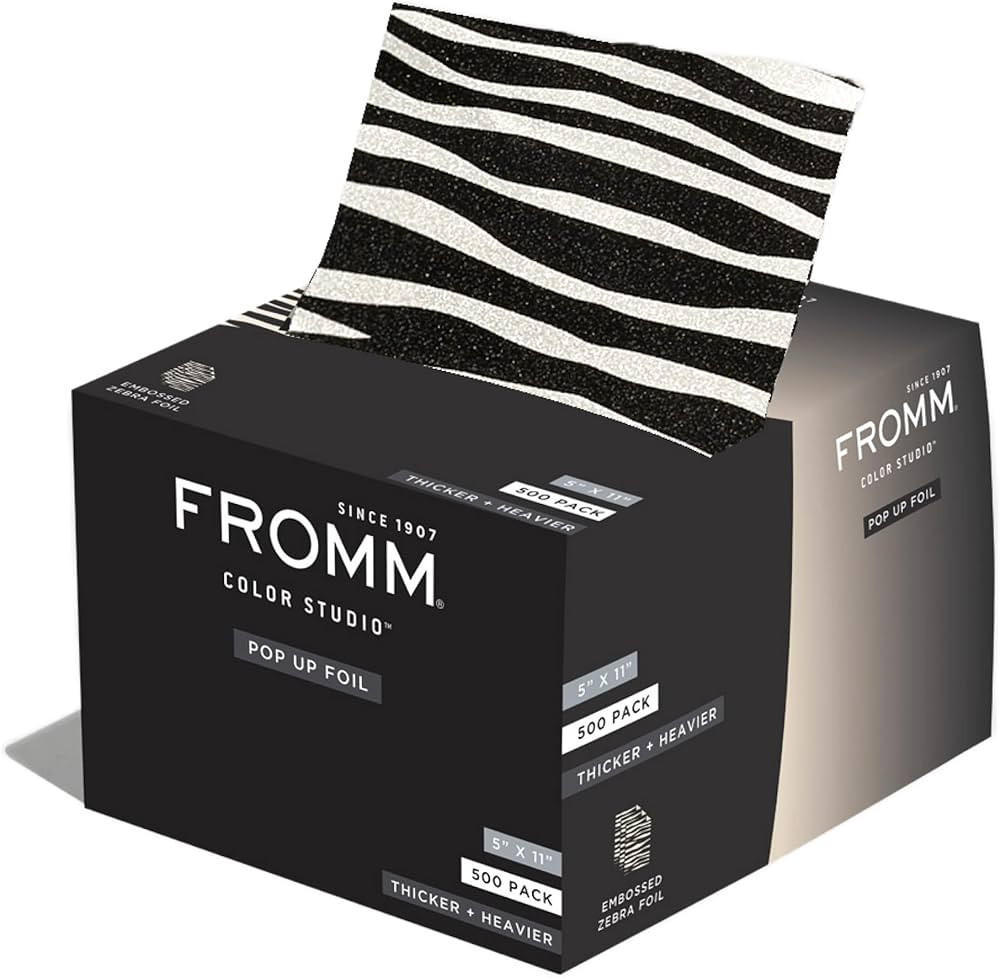 Pop Up Hair Foils, Zebra Print Pattern, Cosmetology Supplies, Hairstylist Essentials, Lightweight... | Amazon (US)