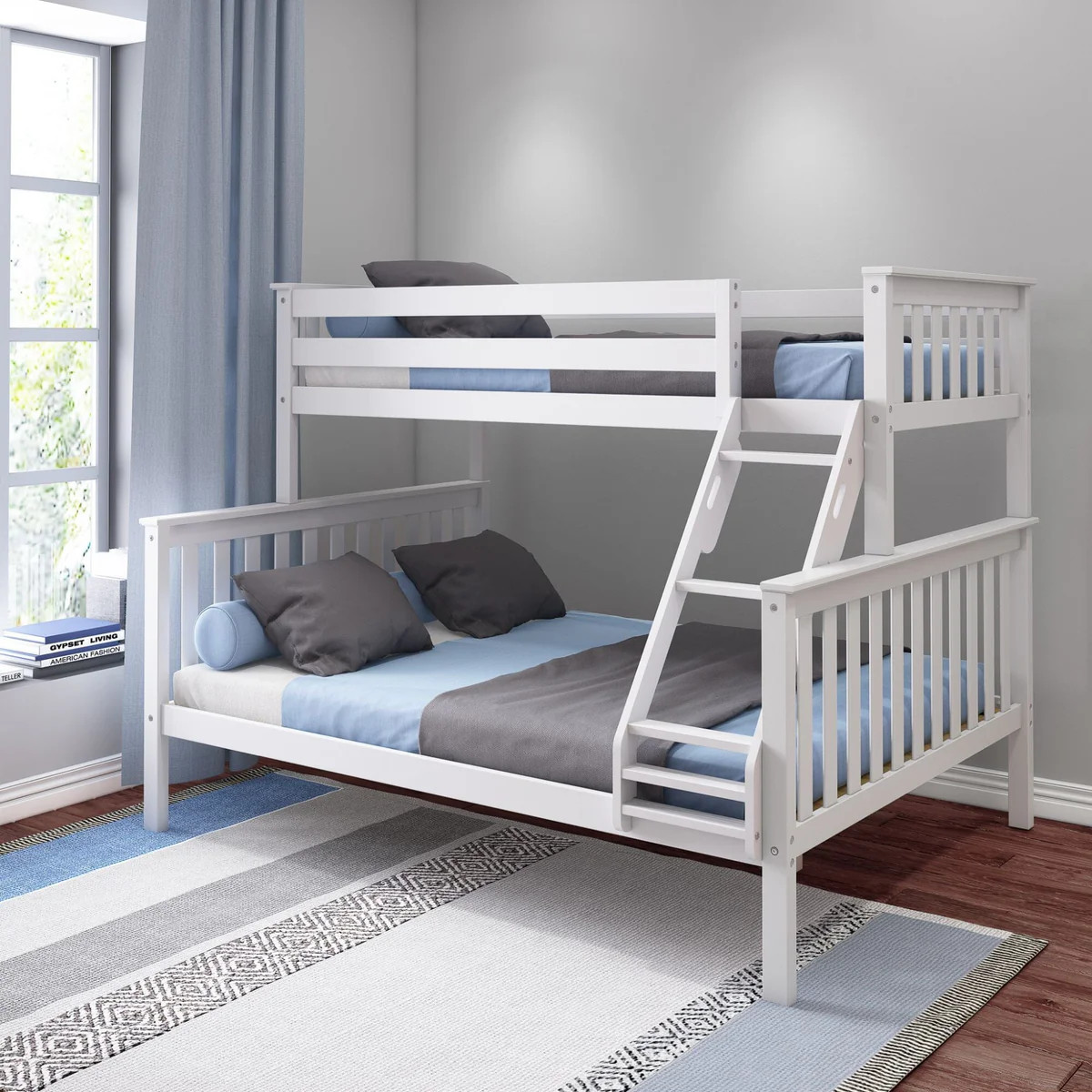 Twin XL Over Queen Bunk Bed | max & lily