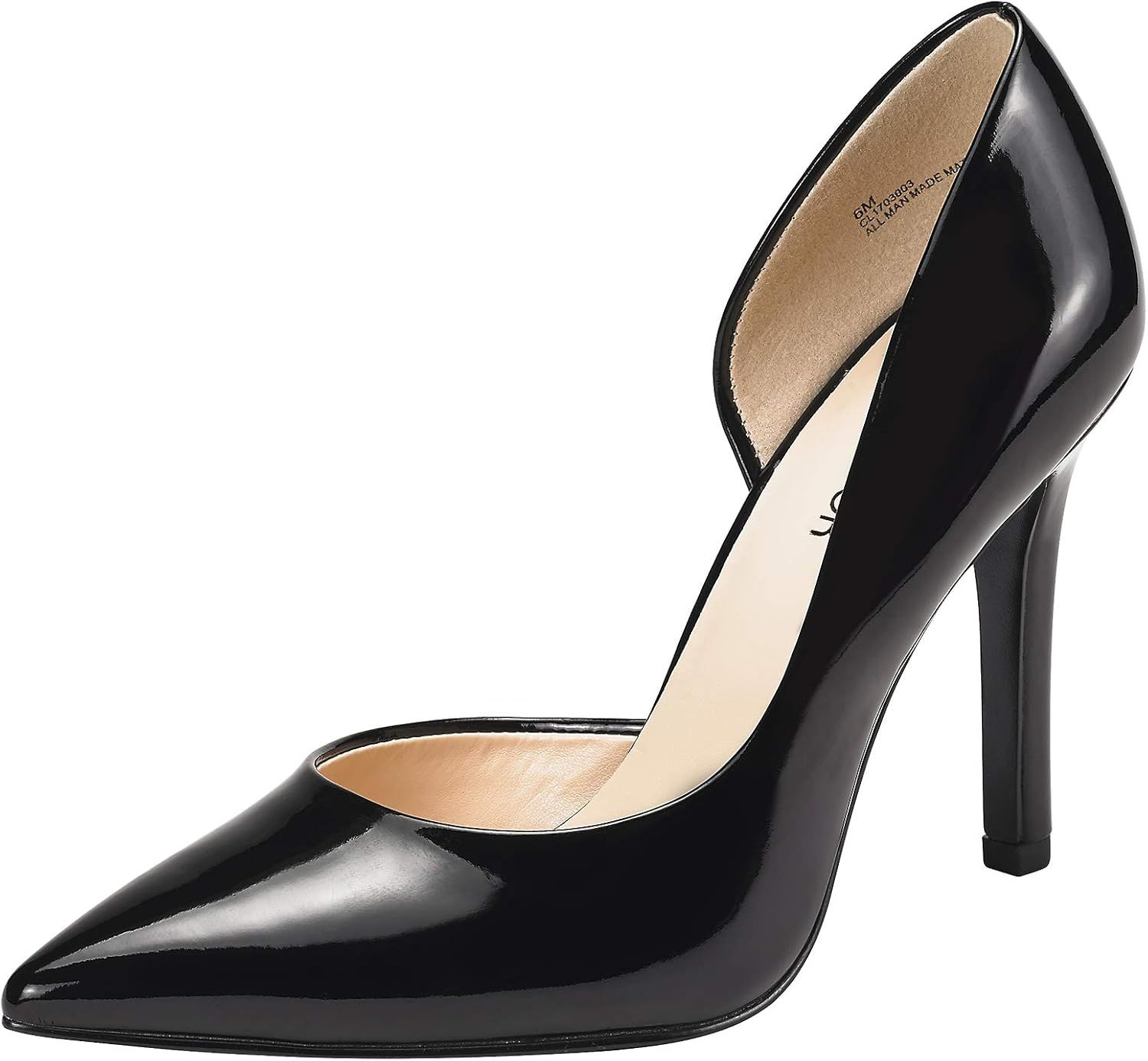 JENN ARDOR Stiletto High Heel Shoes for Women: Pointed, Closed Toe Classic Slip On Dress Pumps | Amazon (US)