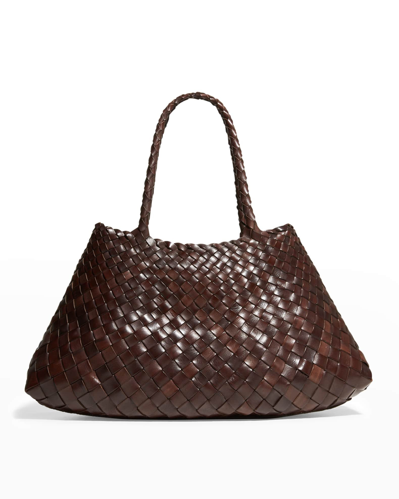 Dragon Diffusion Santa Croce Woven Leather Tote Bag | Neiman Marcus