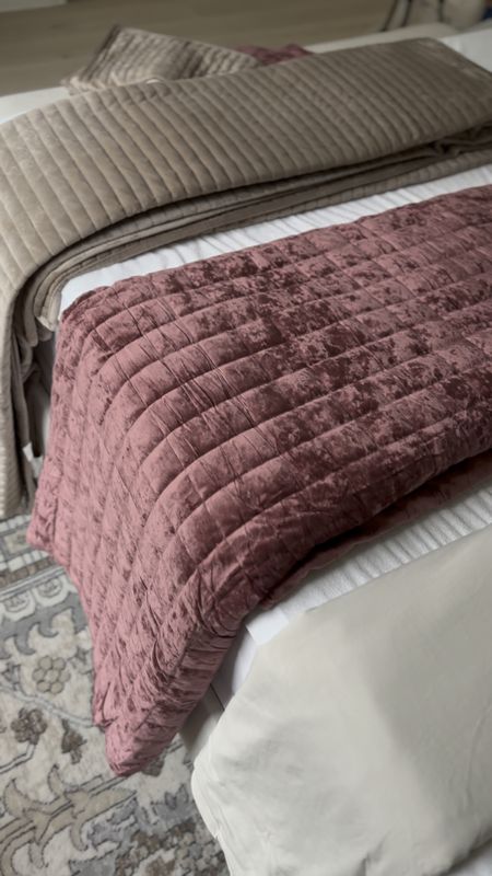 Amazon bedding!

Duvet cover: Linen
Velvet Quilts: Light Taupe & Plumsh

#LTKhome #LTKfindsunder50 #LTKsalealert