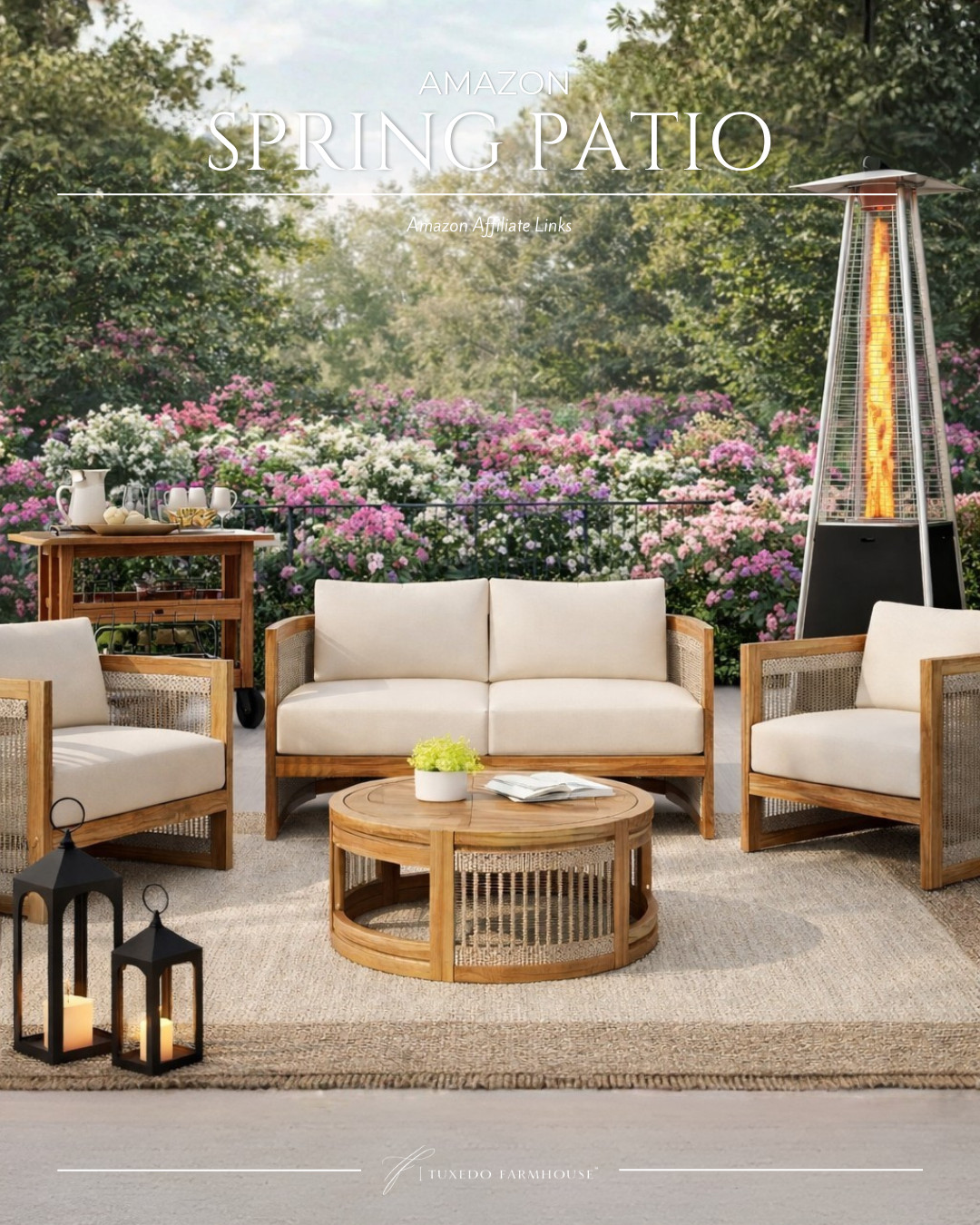 Make your patio the ultimate spring gathering spot with these cozy and stylish outdoor furniture picks. Thoughtfully designed seating invites you to linger a little longer, while warm wood tones and soft cushions create a space that feels both relaxed and refined. Layer in beautiful lighting and functional accents, and suddenly your patio becomes the place everyone wants to gather—perfect for morning coffee, afternoon lounging, or evenings spent under the stars. #SpringPatio #OutdoorLiving 

 #LTKSeasonal #LTKHome