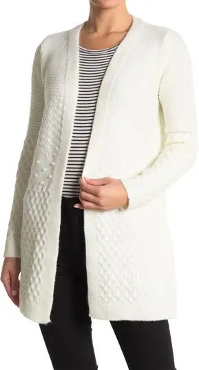 LOVE BY DESIGN Monique Mixed Stitch Cardigan | Nordstromrack | Nordstrom Rack