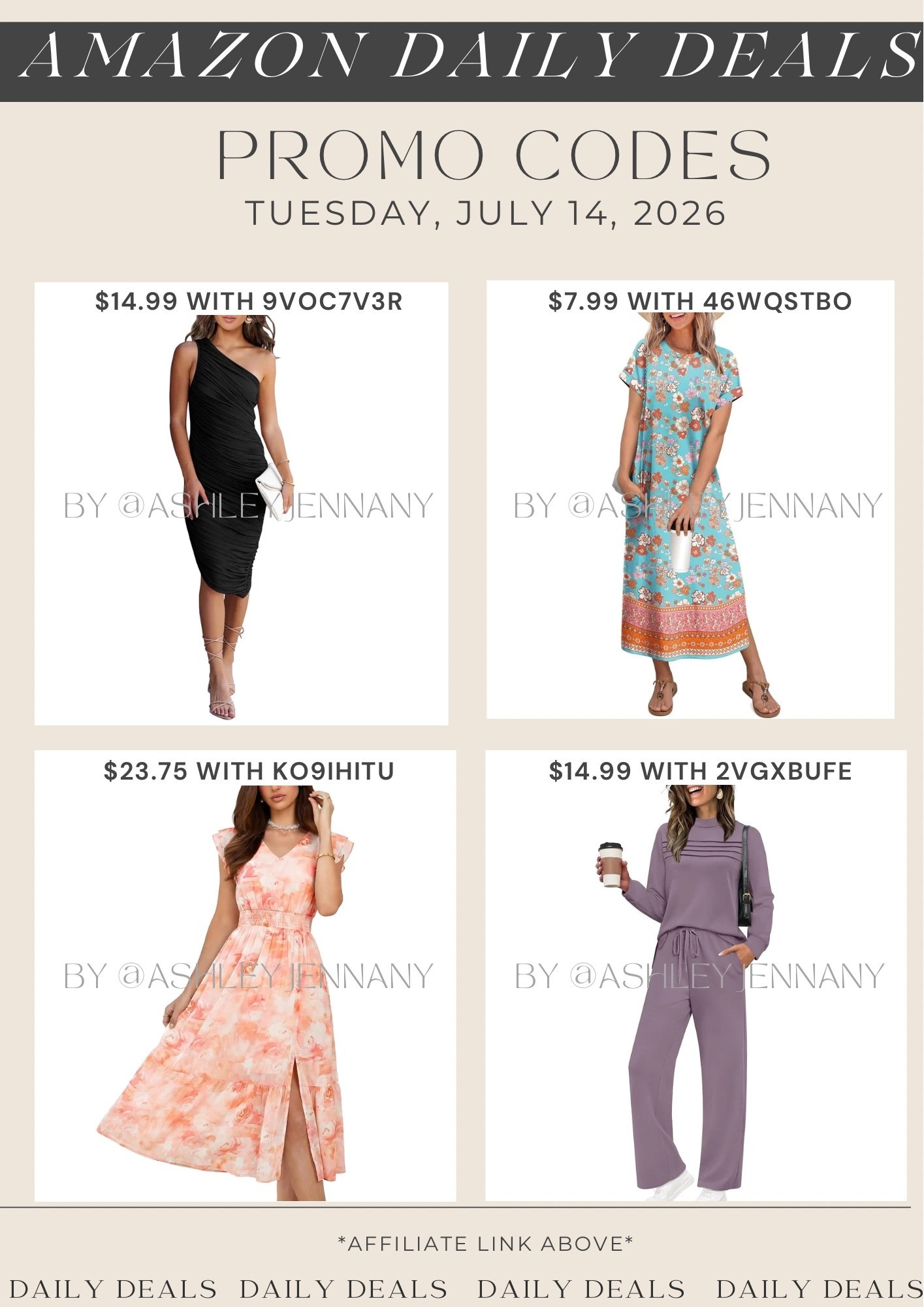 Amazon deals

#LTKSaleAlert #LTKMidsize #LTKootd