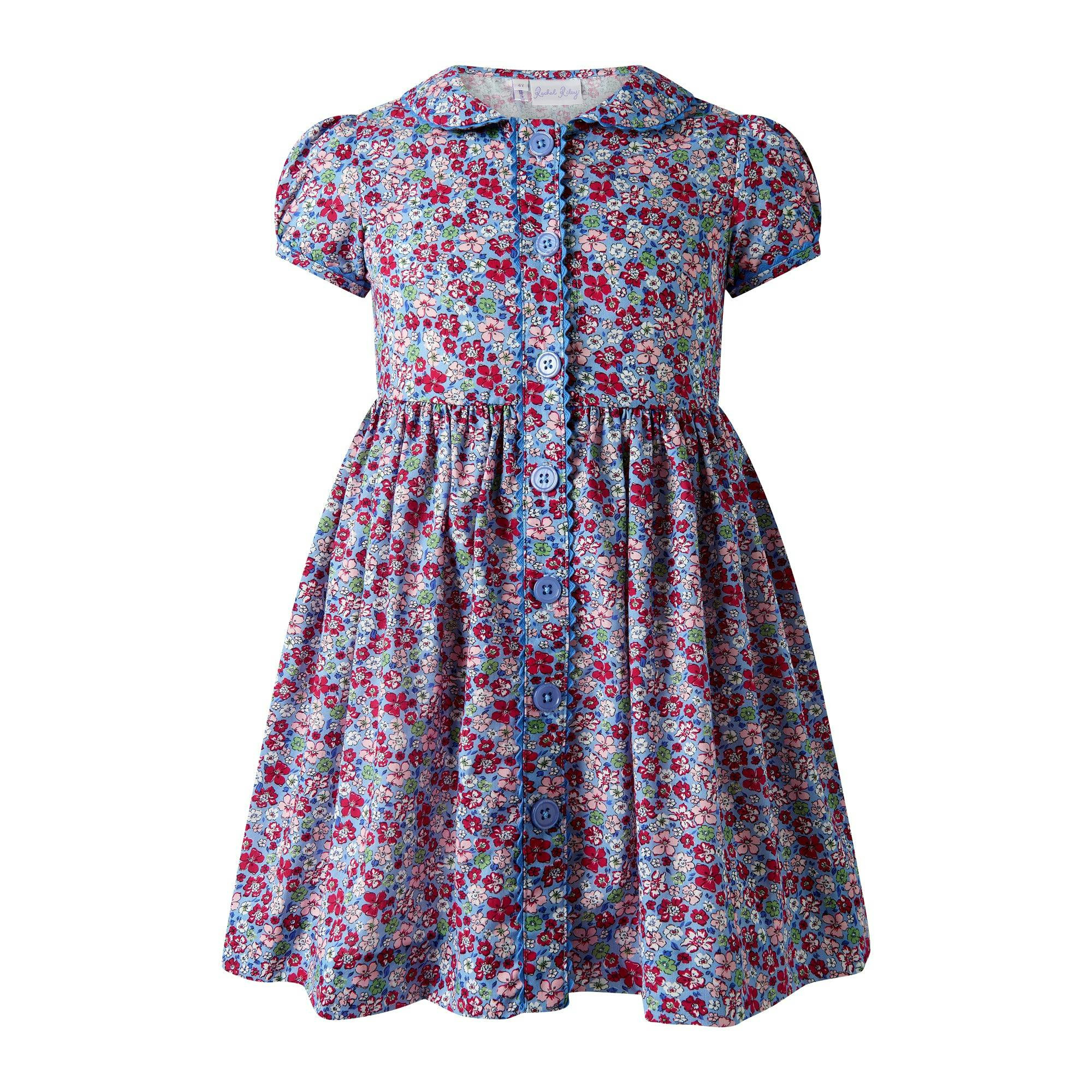Country Garden Button-Front Dress | Maisonette