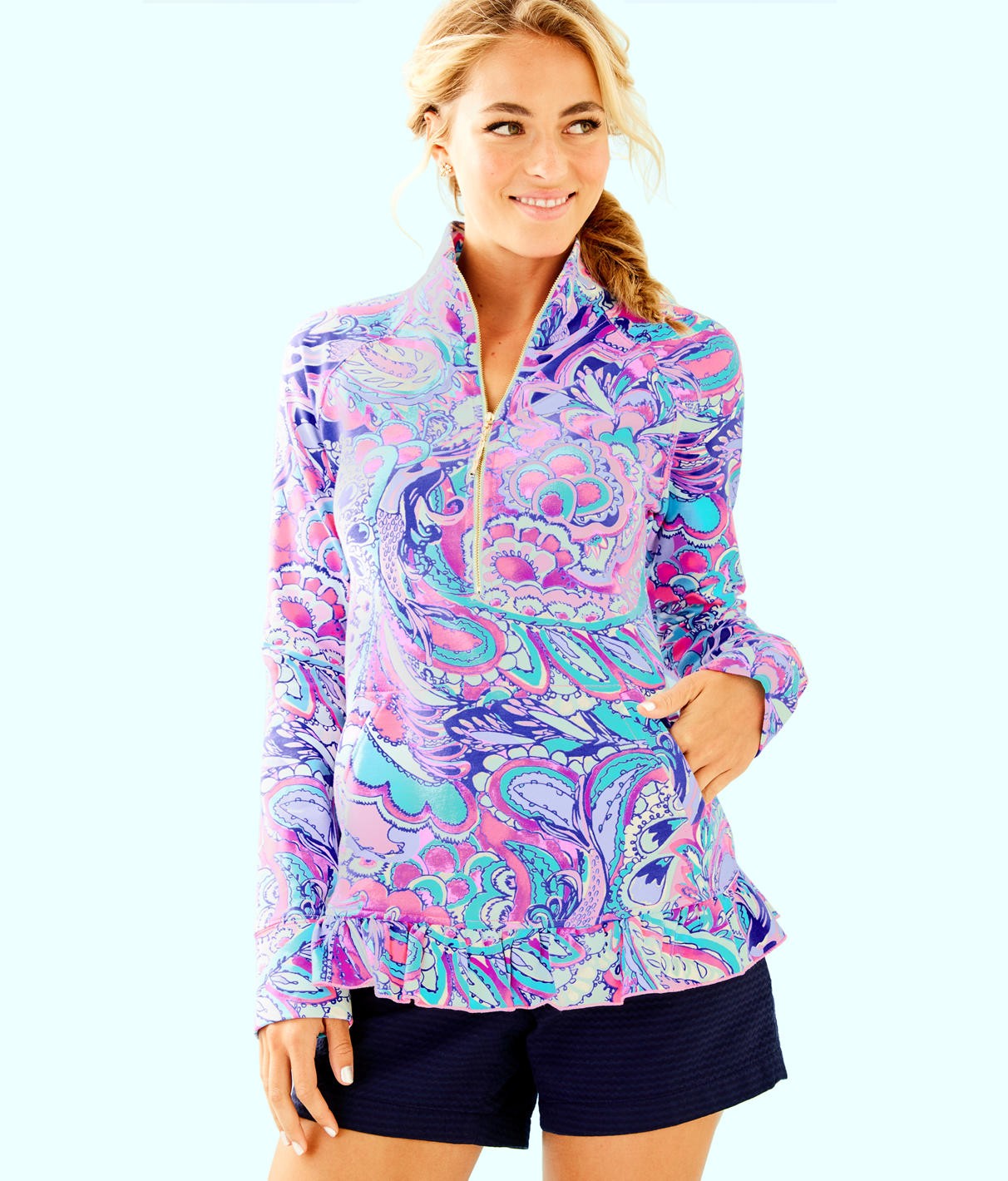 Lilly Pulitzer UPF 50+ Killian Popover | Lilly Pulitzer