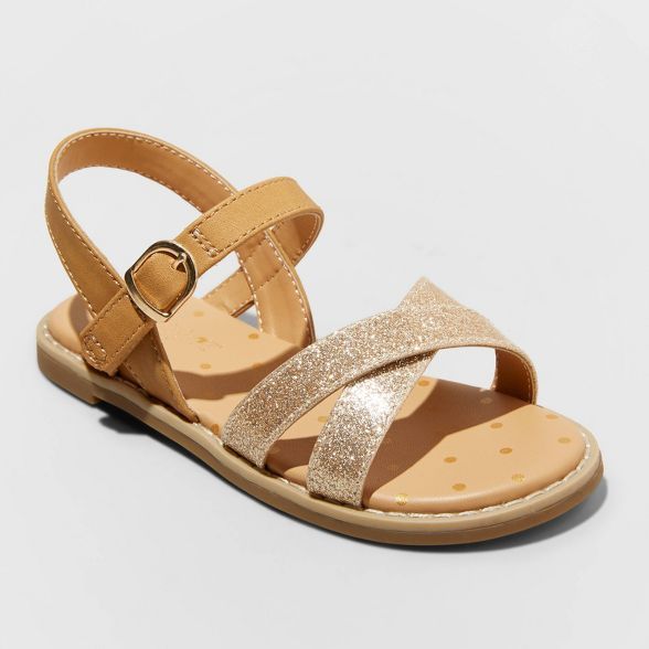 Toddler Girls' Serenity Criss Cross Sandals - Cat & Jack™ | Target