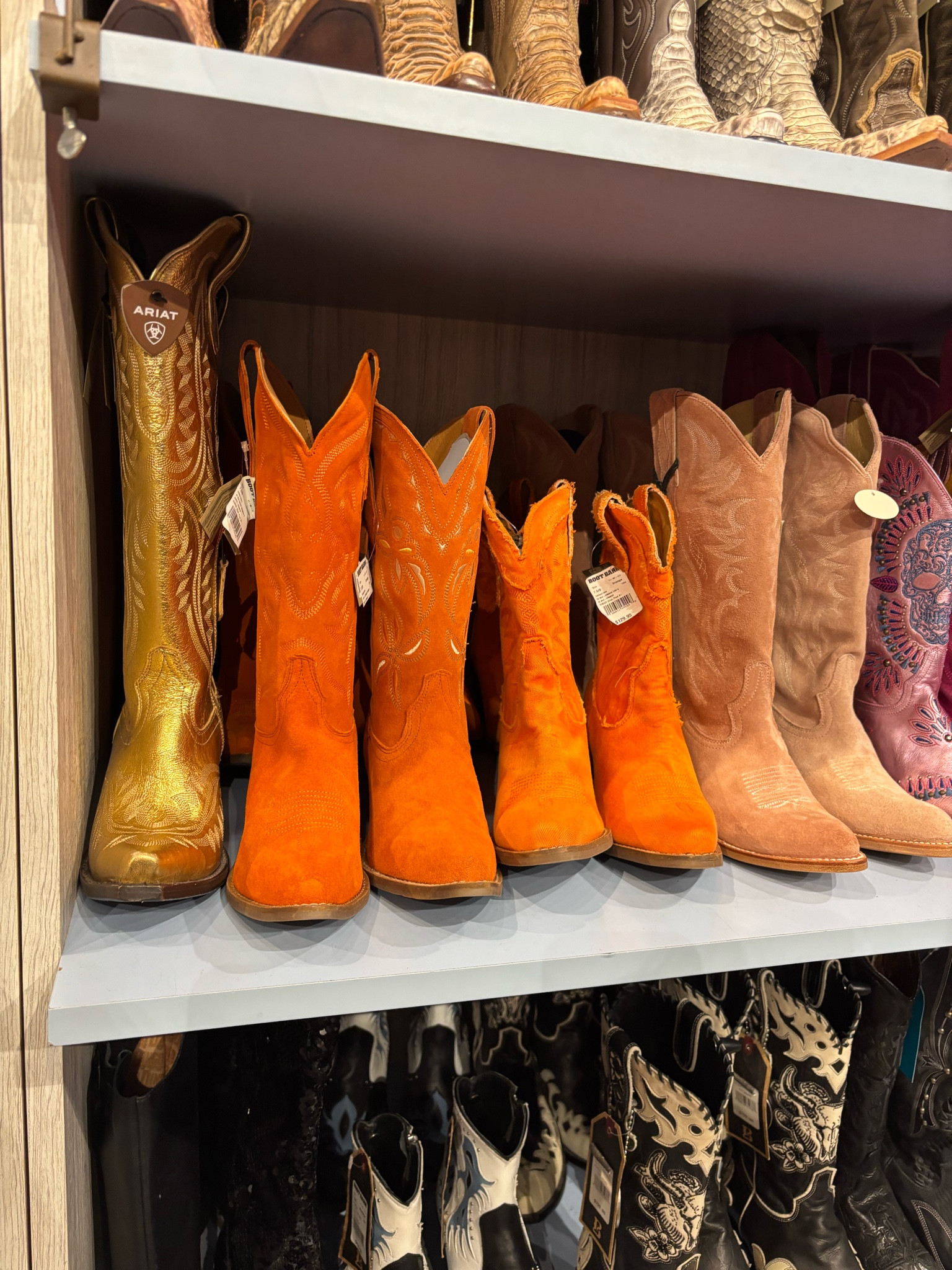 Orange boots! Lots of fun vibrant colors this year!!

#LTKWatchNow #LTKGiftGuide #LTKShoeCrush