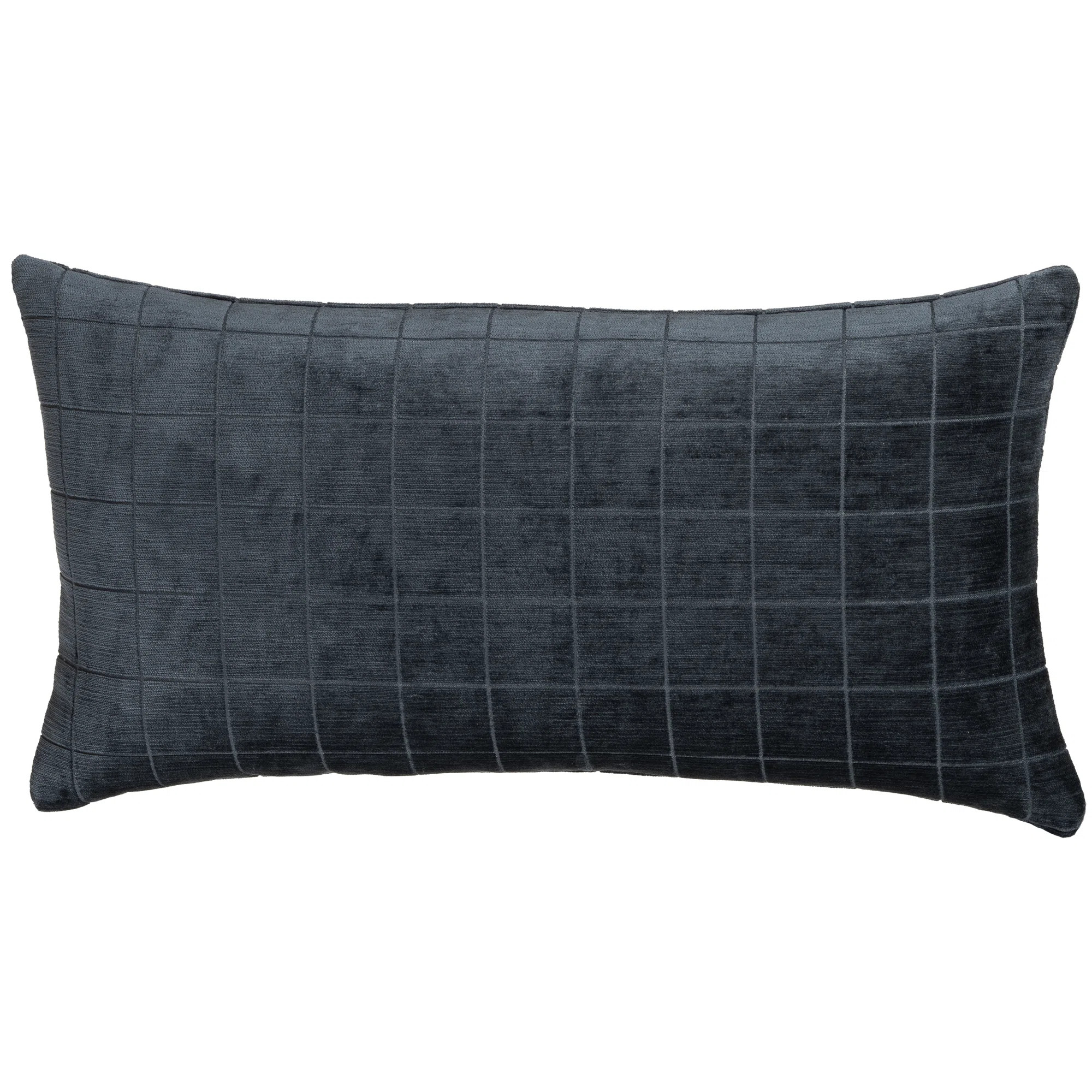 Otterville Velvet Grid Lumbar Pillow | Joss & Main