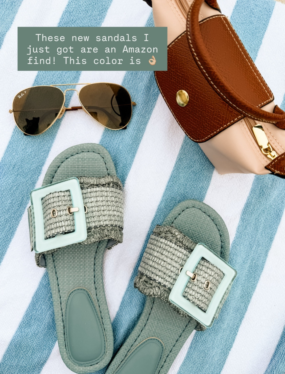 These sandals are an Amazon find! Love this fun color for the summer!

Loverly Grey, sandals, Amazon, beach shoes, pool shoes 

#LTKSeasonal