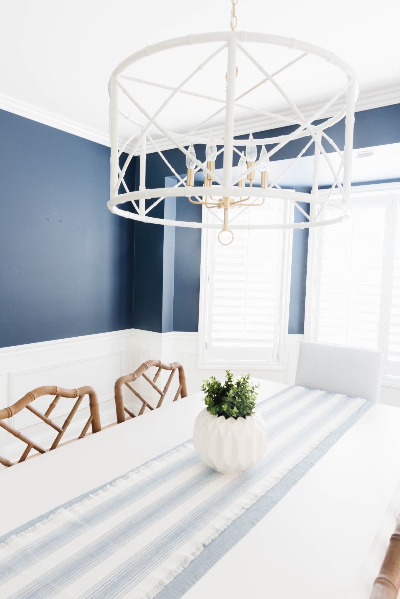 Setting the table for good times with coastal decorative pieces! I'm loving the look and feel of this space and you will too!
Home refresh, nautical decor, lighting fixtures, blue and white

#LTKSeasonal #LTKFindsUnder100 #LTKHome