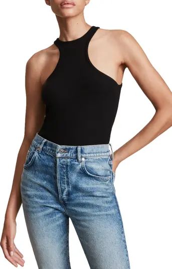 AllSaints Norma Halter Neck Bodysuit | Nordstrom | Nordstrom