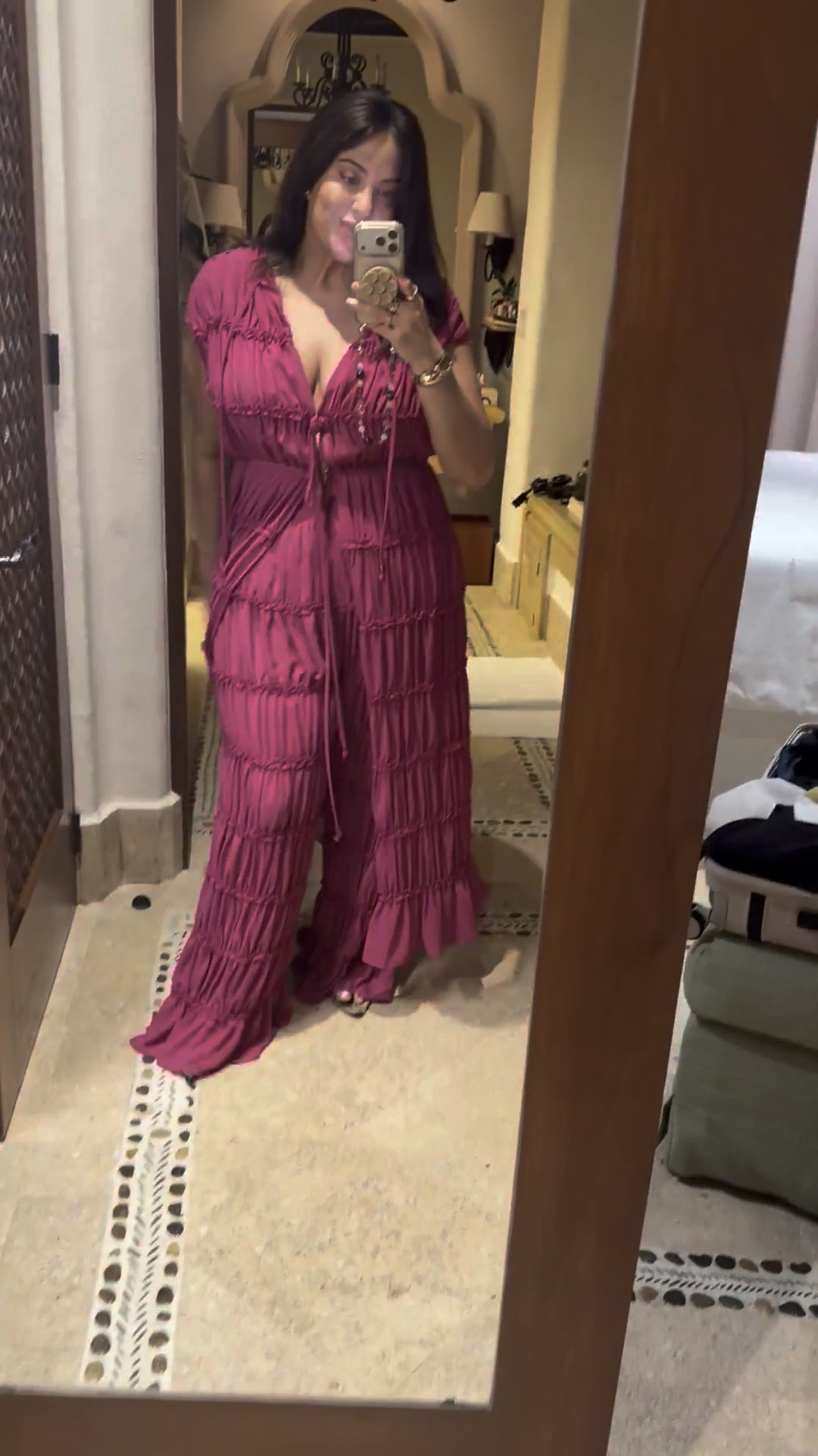 Another fun statement piece that I wore on vacation and loved — this has been sitting in my drafts folder since February, and it’s time for it to come out because it’s 40% off! Only a few left — use code PRIME25 at checkout.

#LTKSaleAlert #LTKMidsize