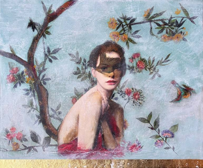 Claire Painting by Karenina Fabrizzi | Saatchi Art | Saatchi Art 