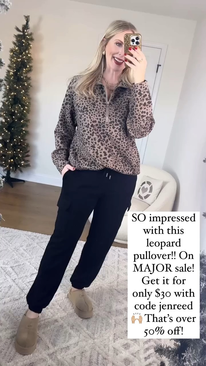 Daily try on, Abercrombie, leopard pullover, scuba joggers 

#LTKWatchNow #LTKSaleAlert #LTKFindsUnder50