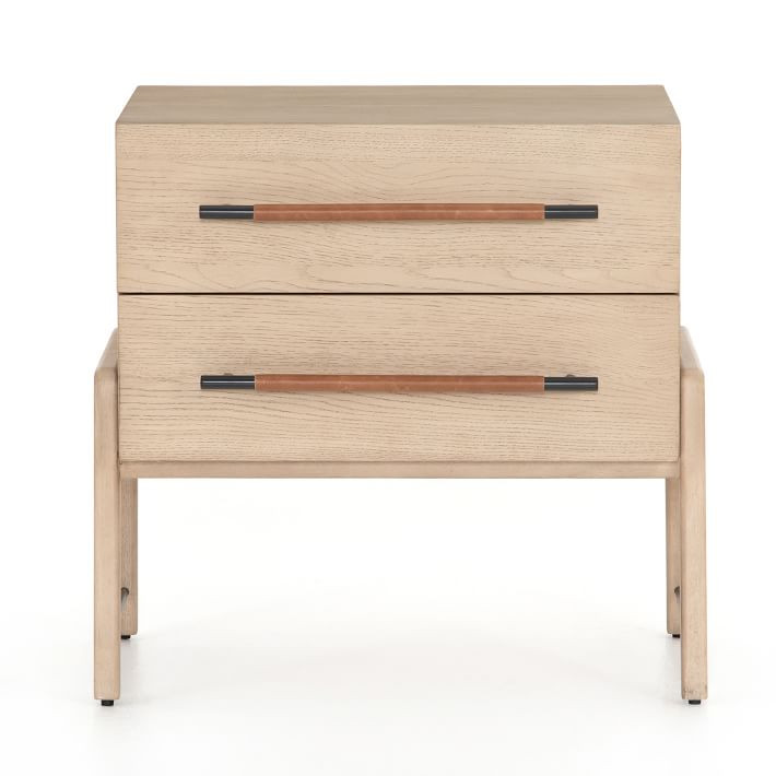 Magnolia 2-Drawer Nightstand (27.25") | West Elm (US)
