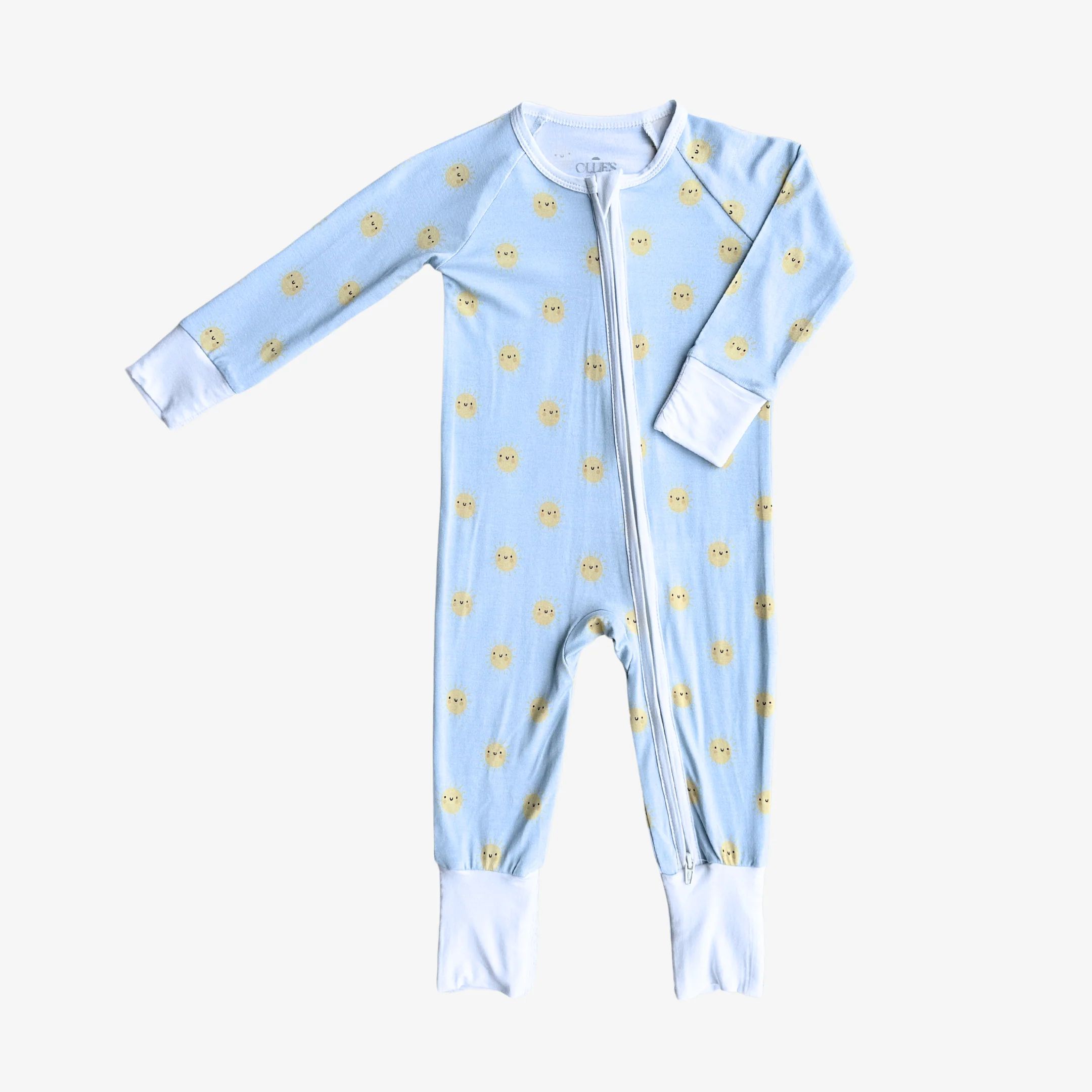 Zippered Romper in You Are My Sunshine | Kids Spring Loungewear | Ollie's Day