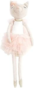 Mon Ami Kitty Ballerina Doll, Soft & Cuddly Plush Animal Doll, Well Built Stuffed Doll for Child ... | Amazon (US)