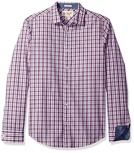 Original Penguin Men's Long Sleeve Check Shirt | Amazon (US)