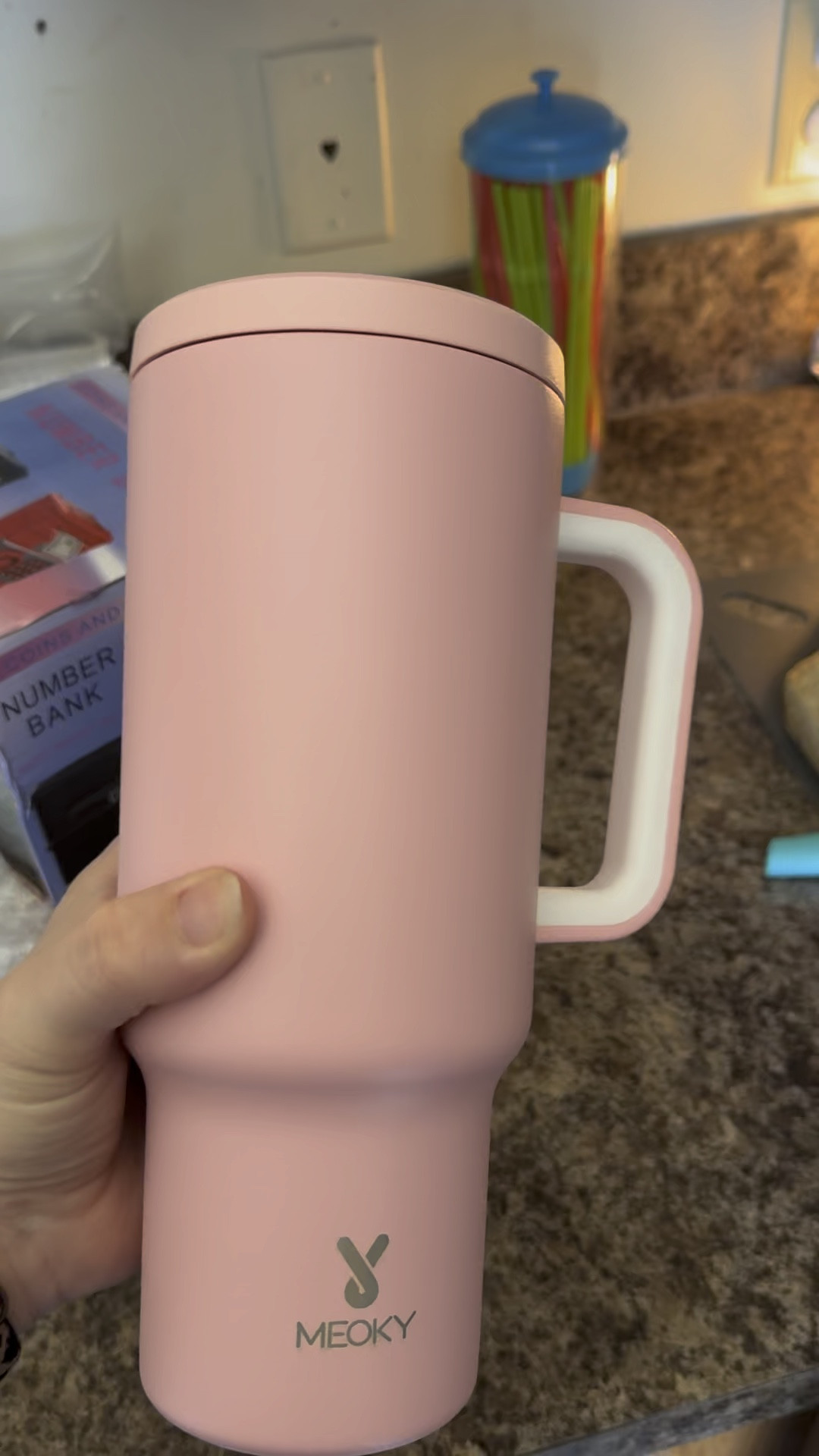 I am a huge tumbler person! I love my 50 oz simple modern cup but it doesn’t fit in cup holders! I love this cup cause it does, it’s super cute and doesn’t leak when the straw is out of it 

#LTKVideo #LTKfamily #LTKhome