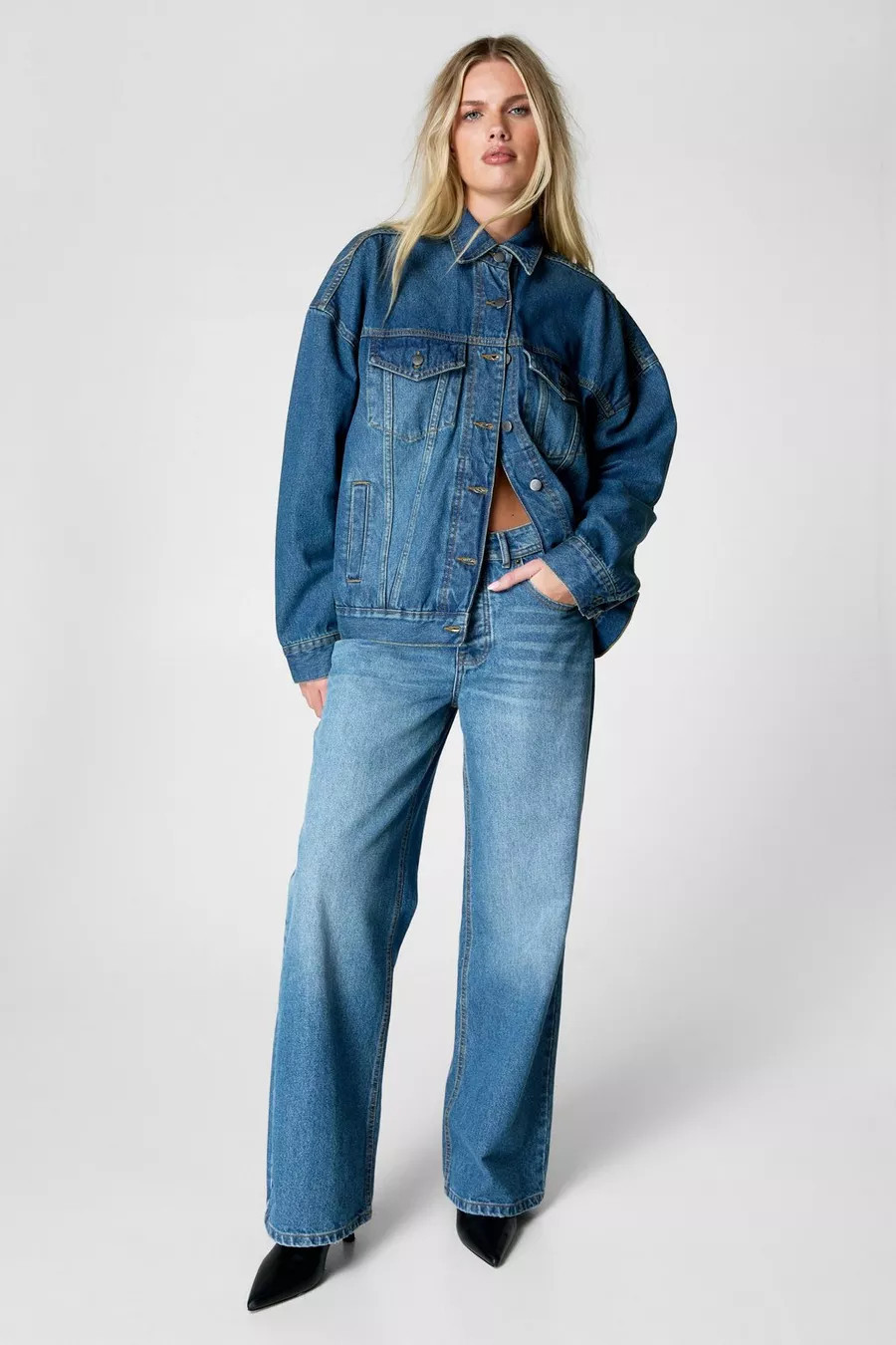 The Denim Oversized Jacket | Nasty Gal US