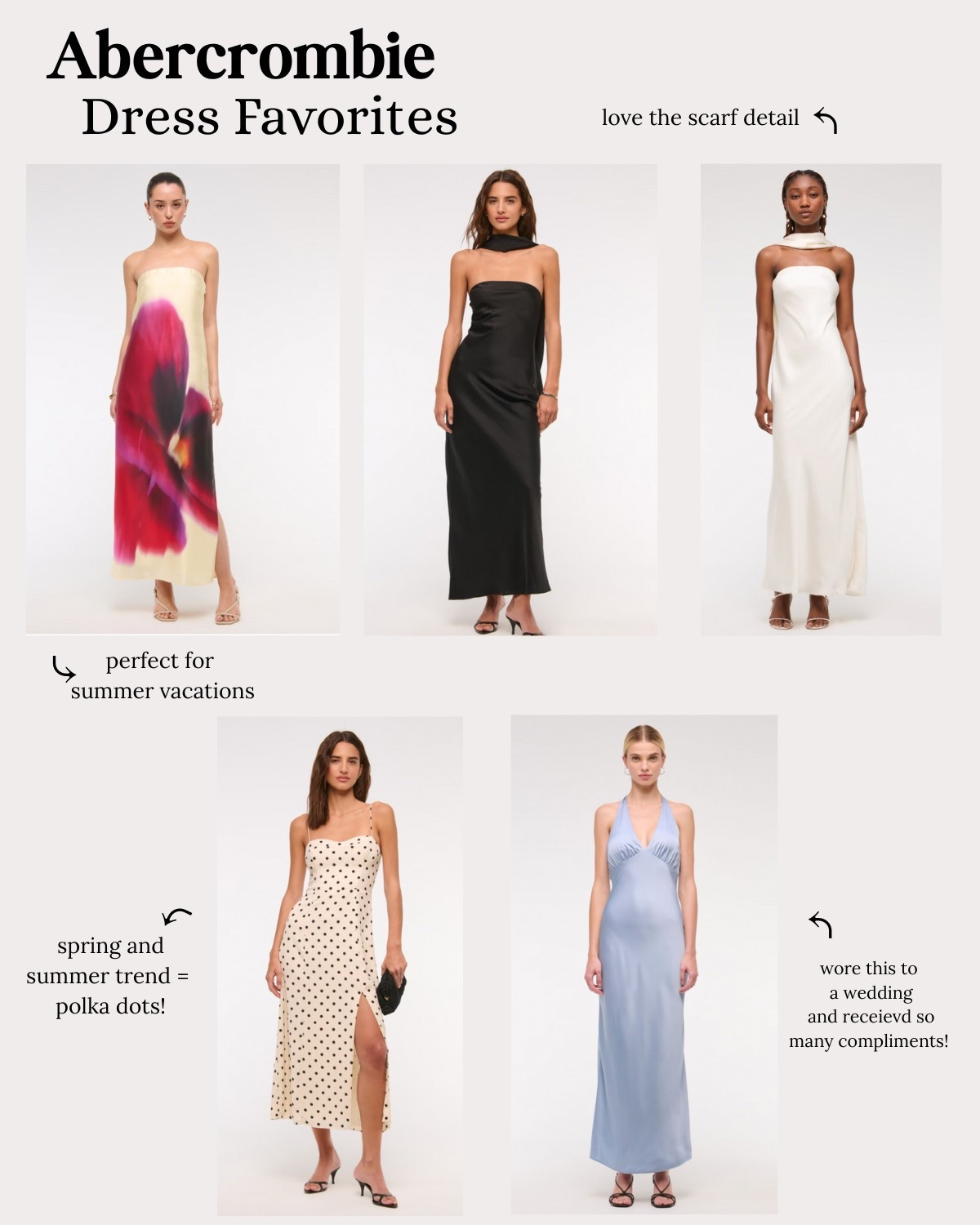 #abercrombiepartner my favorite picks from the @abercrombie dress sale 🤍 such cute pieces for spring/summer!

#LTKSaleAlert